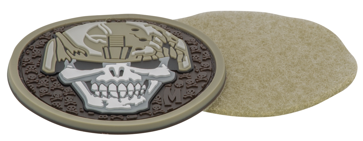 Maxpedition Rubber Patch SOLDIER SKULL Arid